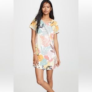 MINKPINK Citrus Print TShirt Dress Small